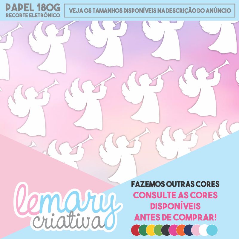 Aplique Recorte Anjo Mod.0013