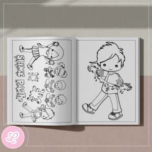 Alternative view of Revistinha de Colorir Slime Ref.001 (15 unidades)