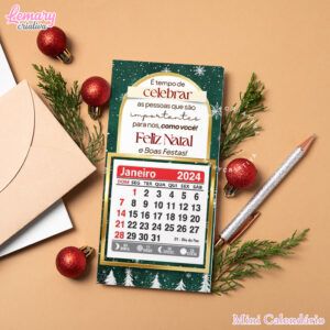 Mini Calendário Natal Mod.0005 (50 unidades)