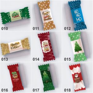 Balinha personalizada Natal (Ref 010 a 018) - 50 unidades