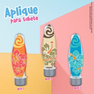 Aplique Tubete Prancha Surf 0001 (50 itens)