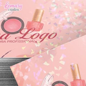 Alternative view of Cartão de visita com laminação holográfica, couchê 250g, 4x4cor (50 unidades) ZP-CLFO450