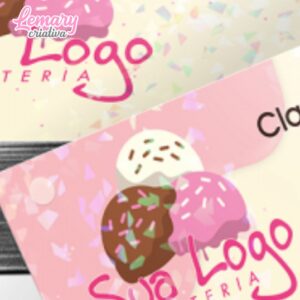 Alternative view of Cartão de visita com laminação holográfica, couchê 250g, 4x4cor (250 unidades) ZP-CLFO4250