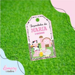 TAG Fazendinha Mod1 REF.C009 (50unid.)