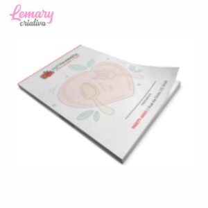 Bloco receituário/comanda Ap 90g 105X150mm (20 BLOCOS - 50 FLS CADA) ZP-8102R