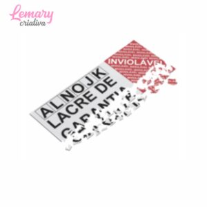 Adesivo casca de ovo etiqueta padrão 40x10mm ZP-ADCASOV11 (230 unidades)