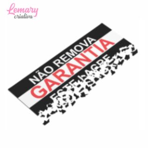 Adesivo casca de ovo etiqueta padrão 50x10mm ZP-ADCASOV12 (150 unidades)