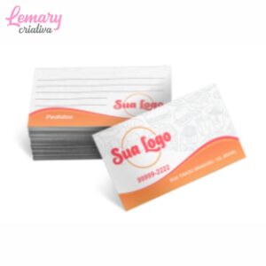 Cartão de visita sem laminação apergaminhado 240g 4x4 (50 unidades) ZP-AP240A2