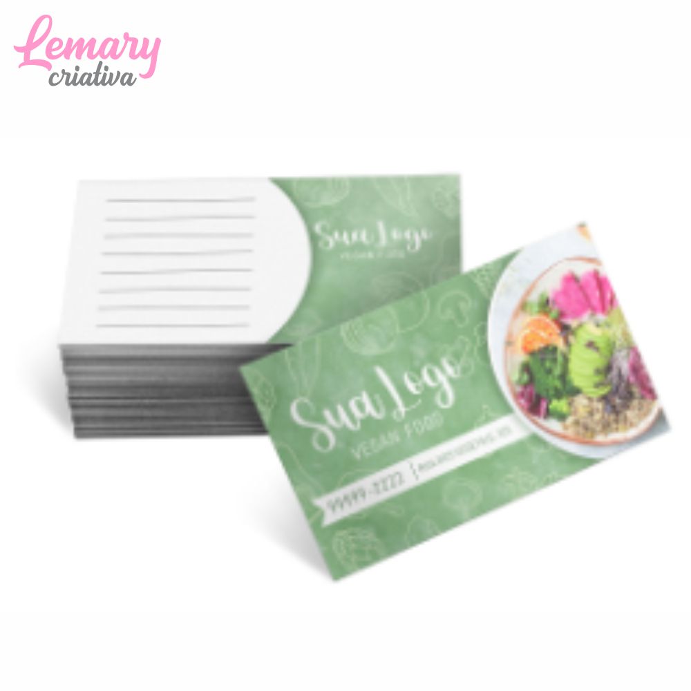 Cartão de visita sem laminação apergaminhado 240g 4x4 (250 unidades) ZP-AP240C