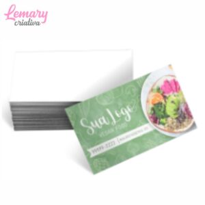 Cartão de visita sem laminação apergaminhado 240g 4x0 (250 unidades) ZP-AP240C1