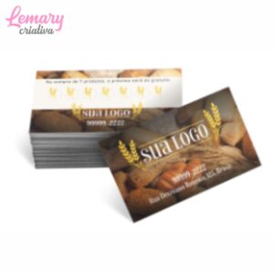 Cartão de visita sem laminação apergaminhado 240g 4x4 (1000 unidades) ZP-AP240E