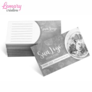 Cartão de visita sem laminação apergaminhado 240g 1x1 (250 unidades) ZP-CS1X1250