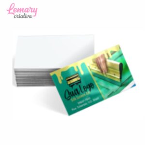 Cartão de visita 300g, verniz total frente, 4x0cor (1000 unidades) ZP-CV40100