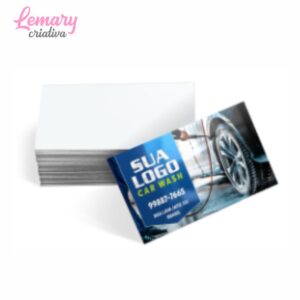 Cartão de visita 300g, verniz total frente, 4x0cor (500 unidades) ZP-CV40500