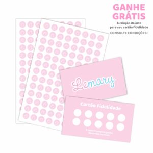 1000 Cartão Fidelidade + 1000 adesivos ZP-CV441000