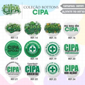 Bottons CIPA REF. 013 a 024