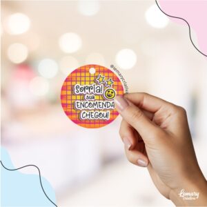 TAG Contém muito amor nesse pacotinho MOD006-C001 (50unid.)