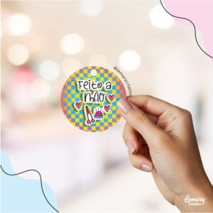 TAG Feito a mão MOD009-C001 (50unid.)