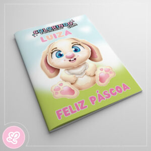 Revistinha de Colorir Páscoa Ref.001 (15 unidades)