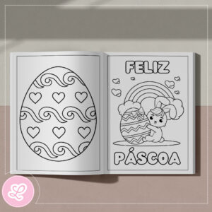 Alternative view of Revistinha de Colorir Páscoa Ref.001 (15 unidades)