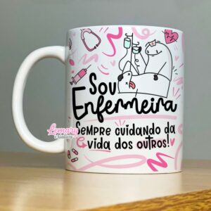 Alternative view of Caneca Profissão Enfermagem Mod.0002 Sou enfermeira