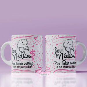 Caneca Profissão Medicina Mod.0002 Sou médica