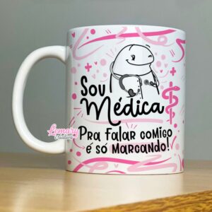 Alternative view of Caneca Profissão Medicina Mod.0002 Sou médica