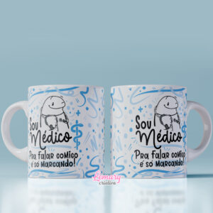Caneca Profissão Medicina Mod.0003 Sou médico
