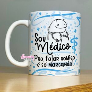 Alternative view of Caneca Profissão Medicina Mod.0003 Sou médico