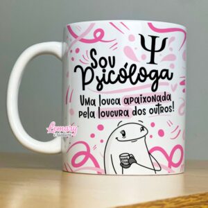 Alternative view of Caneca Profissão Psicologia Mod.0002 Sou psicóloga