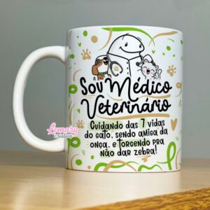 Alternative view of Caneca Profissão Veterinária Mod.0003 Sou veterinário