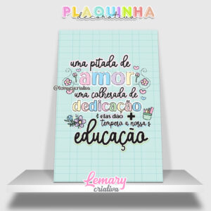 Plaquinha Decorativa MDF 19x28cm Cozinheiras e Serventes MOD.00001