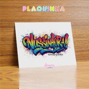 Plaquinha Decorativa MDF 19x28cm Frase Minas Gerais MOD.00011 Nussinhora