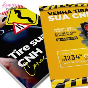 Alternative view of Panfleto Couchê 115g, 4x4cor, Sem verniz, 100X150mm (1000 unidades) ZP-11516