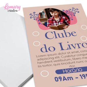 Alternative view of Panfleto Couchê 70g, 4x0cor, Sem verniz, 100X150mm (1000 unidades) ZP-PA65G6C