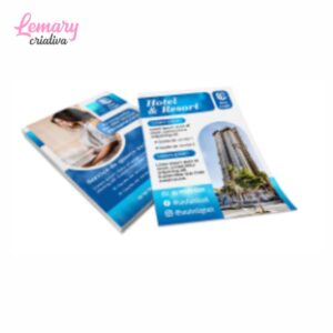 Panfleto Couchê 150g, 4x4cor, Verniz UV total FR e Verso 100X150mm (1000 unidades) ZP-PB7001