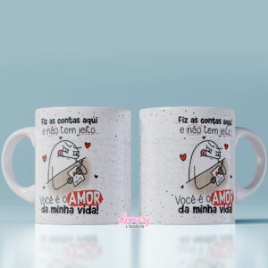 Caneca Amor da minha vida AMV0001