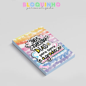 Alternative view of Bloquinho personalizado Ano Novo 100fls 7x10cm Mod.003 (12 unidades)