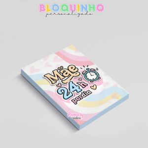 Alternative view of Bloquinho personalizado Dia das mães 100fls 7x10cm Mod.0001 (12 unidades)