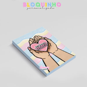 Alternative view of Bloquinho personalizado Dia das mães 100fls 7x10cm Mod.0003 (12 unidades)