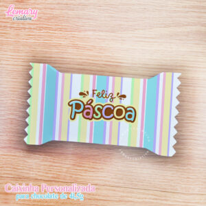 Caixa Chocolate 41,5g Páscoa Mod.0001H (10 unidades)