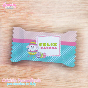 Caixa Chocolate 41,5g Páscoa Mod.0002H (10 unidades)