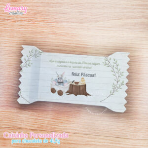 Caixa Chocolate 41,5g Páscoa Mod.0005H (10 unidades)