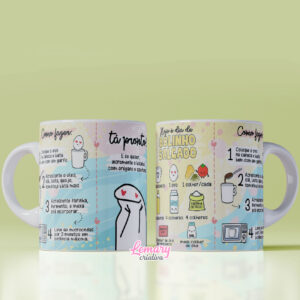 Caneca Receita Mod.0006 Bolinho salgado na caneca