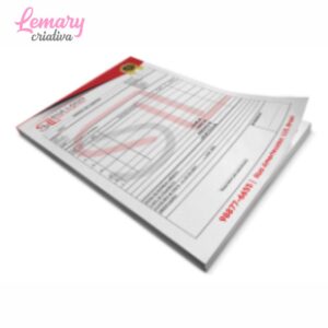 Bloco receituário/comanda Ap 90g 150X210mm (10 BLOCOS - 50 FLS CADA) ZP-8301