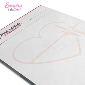 Alternative view of Bloco receituário/comanda Ap 90g 150X210mm (1 BLOCO - 50 FLS) ZP-BRD01C